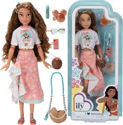 Disney ILY 4EVER Modepuppe inspiriert von MOANA, 30 cm mit Zubehör