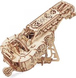 Ugears mechanische Drehleier aus Holz (Hurdy-Gurdy) – Bausatz