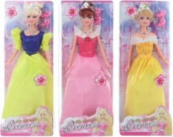 Gelenkige Prinzessinnenpuppe 28 cm mit Zubehör