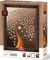 Puzzle mit Rahmen und Kleber 3in1 99 Namen Allahs 1000 Teile