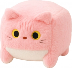 Rosa Plüschfreund in Würfelform