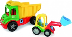 Multi Truck Fahrzeuge mit Kippmulde und Buggy-Lader