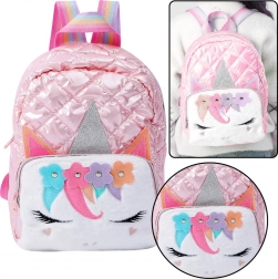 Kinder-Schulrucksack Einhorn rosa 32 cm