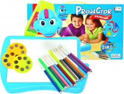 3-in-1-Projektor für Kinder mit Dinosauriern und Schablonen