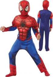 Kinderkostüm SPIDER-MAN rot-blau mit Maske 110–116 cm (5–6 Jahre)