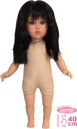 realistische Puppe Llorens Greta 40 cm mit weichem Körper