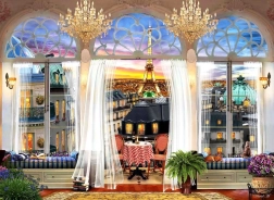 Puzzle Dachterrasse in Paris 1000 Teile ANATOLIAN