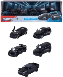 Geschenkset Metall-Autos Black Edition 1:64 (5 Stk.)