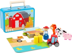 Small Foot Holzpuzzle mit Figuren Bauernhof