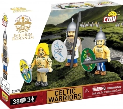 COBI-Bauset Imperium Romanum – Keltische Krieger (3 Minifiguren, 38 Teile)
