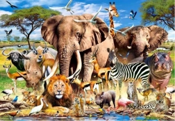 Puzzle Savannentiere 1500 Teile CASTORLAND