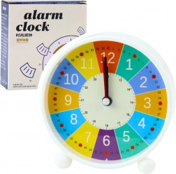 Farbenfroher Kinderwecker ohne Ticken