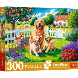 Puzzle - 300 Teile - Hunde auf dem Land Trefl