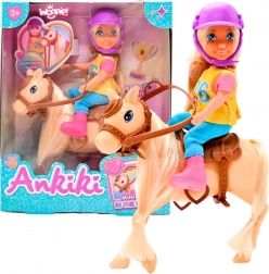 Woopie Royal Set Reiterpuppe mit Pferd