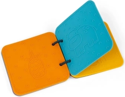 Silikonbuch für sensorische und motorische Entwicklung