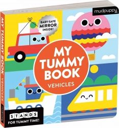 Zweiseitiges Buch mit Spiegel – Verkehrsmittel