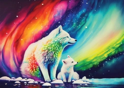 Puzzle Polarlicht 1000 Teile YAZZ