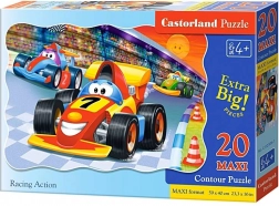 Maxi-Puzzle 20 Teile Racing Action – Racing
