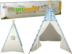 Kinder-Tipi mit Wolkenmotiv, wasserdichtes Zelt für Zimmer und Garten