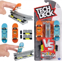 Tech Deck VS Series Flip Fingerboard-Set mit 2-in-1-Hindernis