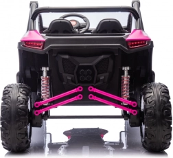 Pinkes Fahrzeug Racing Road 2000