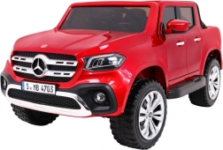 Elektrisches Kinderauto MERCEDES-BENZ X-Class, lackiert – roter Pickup
