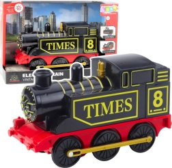 Elektrische Retro-Lokomotive mit Licht und Sound