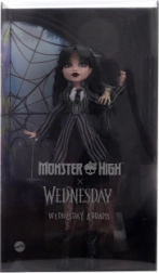 Sammelpuppe Wednesday Addams MONSTER HIGH in Nevermore-Uniform