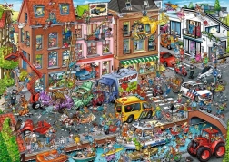 Puzzle Ravensburger Ray's Comic – Moderne Zeiten, 1000 Teile