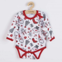Babybody mit langen Ärmeln NEW BABY Christmas