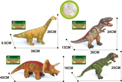Interaktiver Dinosaurier 36 cm - 4 Arten