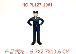 Polizistin-Figur 13,6 cm