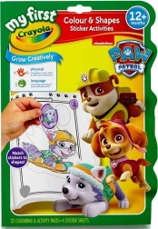 Crayola bunte Formen und Farben PAW PATROL – Aktiv-Malbuch