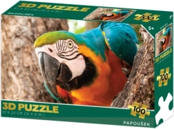3D-Puzzle Papagei, 100 Teile