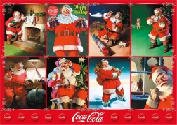 Puzzle Coca-Cola Weihnachtsmann 1000 Teile