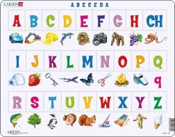 Kinderpuzzle mit Alphabet LARSEN 27 Teile