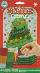Mosaikbild Weihnachten – Tannenbaum 14 × 23 cm