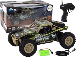 Ferngesteuertes Offroad-Auto R/C 1:24 braun und grün
