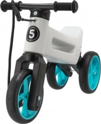 Laufrad Funny Wheels Rider SuperSport 2-in-1 mit Tragegurt – Türkis