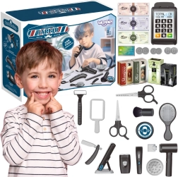 Kinder-Barbier- und Friseurset WOOPIE – 24 Teile