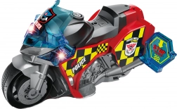 Polizeimotorrad mit Effekten 25 cm