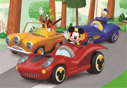 Clementoni Puzzle Mickey auf Ausflug Maxi 24 Teile