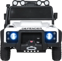 Elektrisches Kinderauto LAND ROVER Defender 110 SVX Concept – Weiß