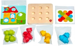 Bunte Mosaik mit großen Stiften LUCY & LEO