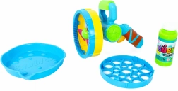 Große Seifenblasenpistole mit Seifenblasenlösung