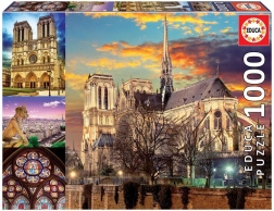 Puzzle Notre-Dame Collage 1000 Teile