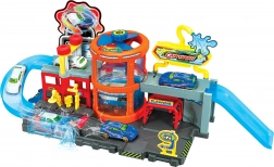 Autowaschanlage mit farbwechselndem Auto – Spielzeug für Kinder