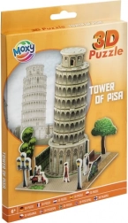 3D-Puzzle Schiefer Turm von Pisa, 21 Teile