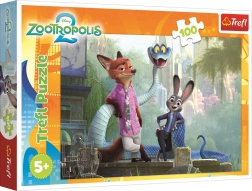 Puzzle Zootropolis: Zootropolis – Die Geheimnisse, 100 Teile – Trefl