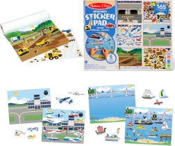 Melissa & Doug wiederverwendbare Aufkleber Fahrzeuge